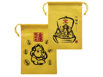 不織布　巾着袋