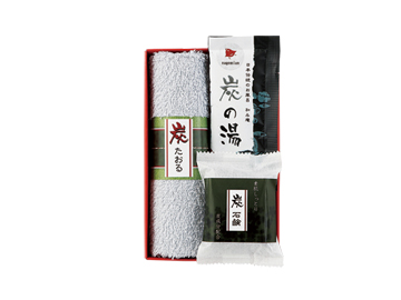 炭入浴セット　炭しぐれ52